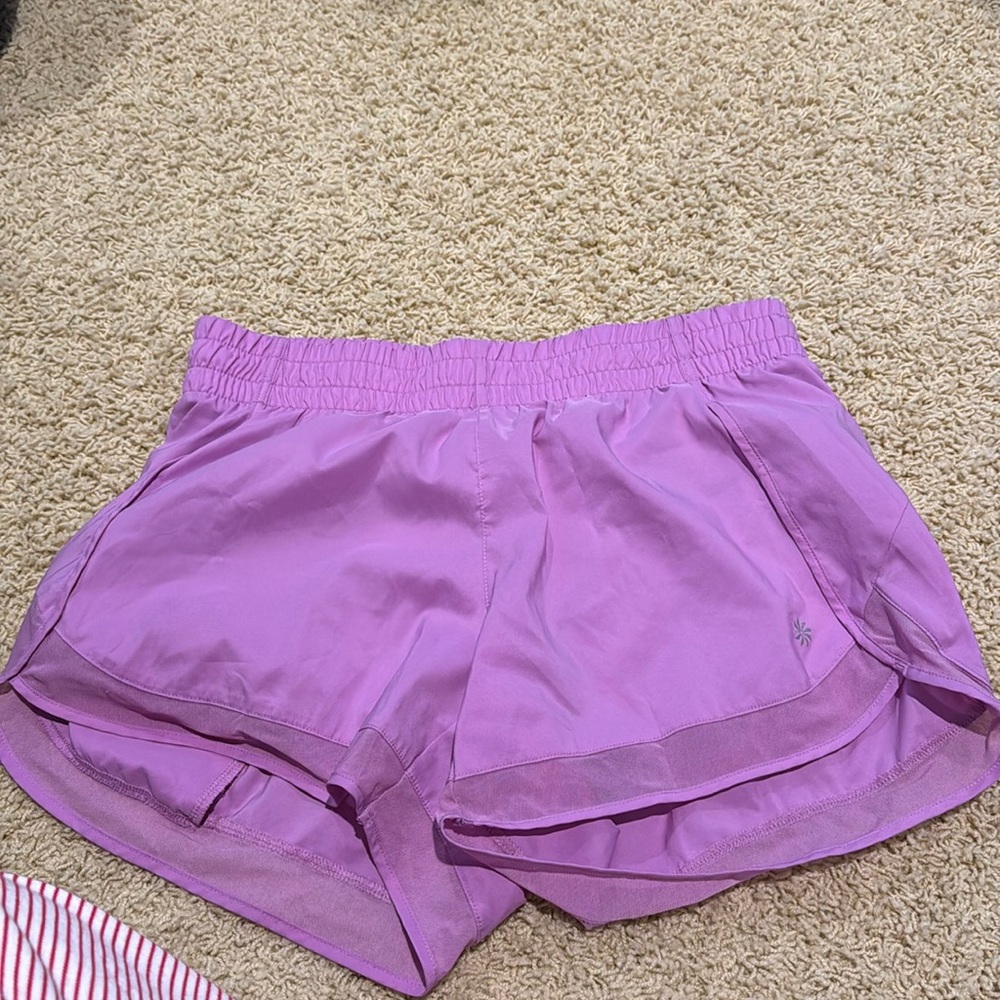 Athleta pink shorts